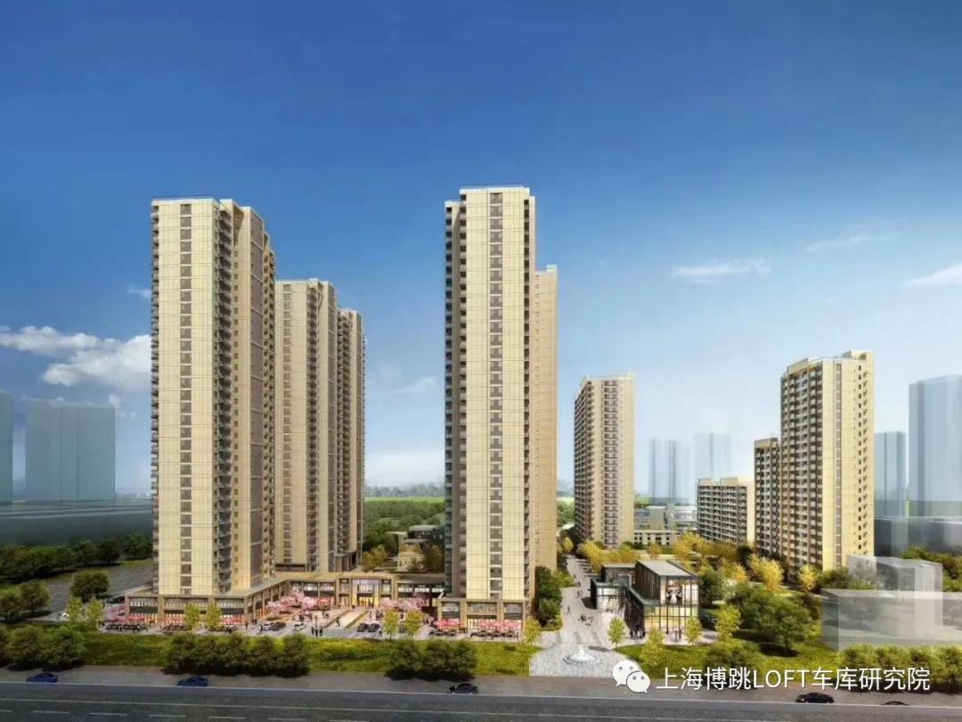 合肥采用了LOFT车库武汉当代集团春风十里项目现已结构封顶！